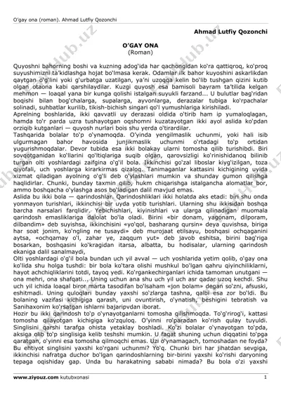 a.l.qozonchi o'gay ona — PDF