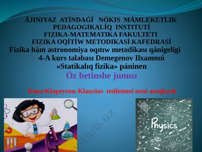 ilxam demegenov 4-a faom — PPTX