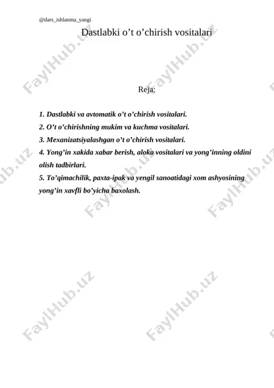 11-javoblar.dastlabki o’t o’chirish vositalari+ — DOCX