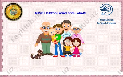 baxt oiladan boshlanadi — PPTX