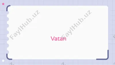 vatan — PPTX