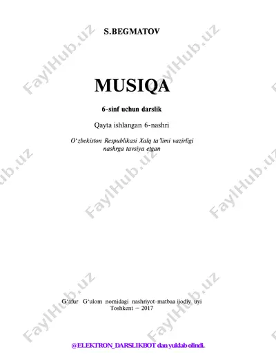 6-sinf musiqa 2017 (@elekton_darslikbot) — PDF