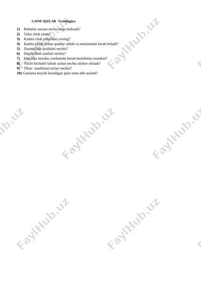 5_sinf_texnologiya_qizlar_monitoring_savollar_@e_baza_ishreja — DOCX