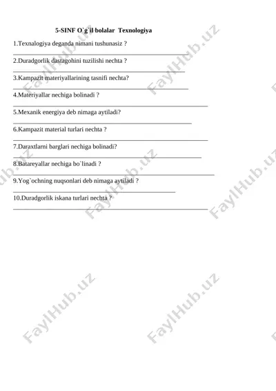 5_sinf_texnologiya_o'gil_bolalar_monitoring_savollar_@e_baza_ishreja — DOCX