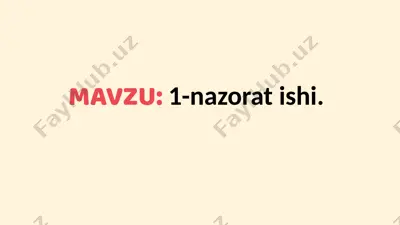 1- ni matematika snn — PPTX