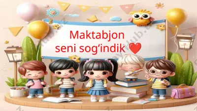 1-dars matematika 3-sinf — PPTX