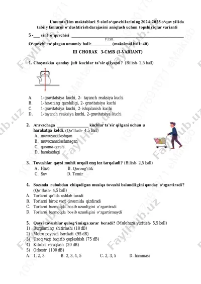 5-sinf chsb-3_1-variant(uzb) — PDF