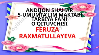 5.24 sog'lig'imiz - boyligimiz — PPTX