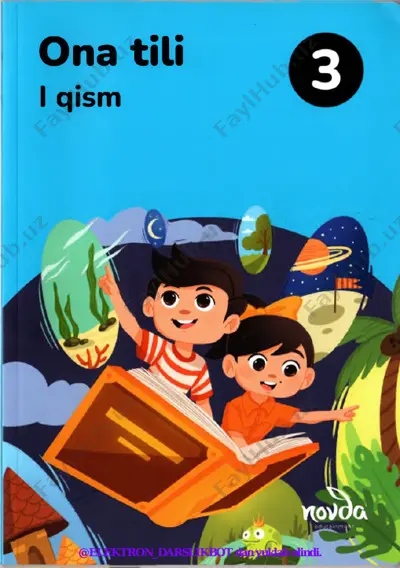 3-sinf ona tili 1-qism (@elekton_darslikbot) — PDF