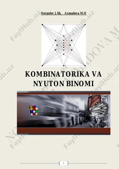 kombinatorika va nyuton binomi — PDF