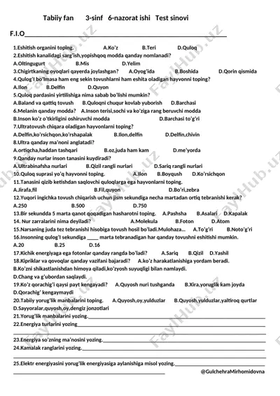 tabiiy_fan_3_sinf_6_nazorat_ishi_test_sinovi_gulchehra_mirhomidovna — DOCX