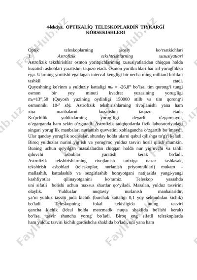 4 tema (4 saat) — DOCX