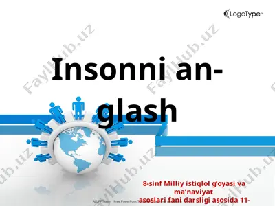 insonni anglash 8 -sinf — PPTX
