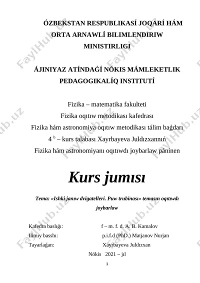 1.xayrbayeva juldız — DOC