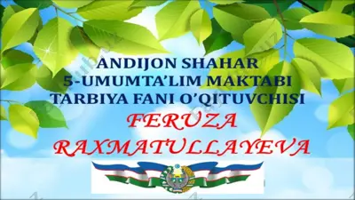5.5 inson huquq va majburiyatlari — PPTX