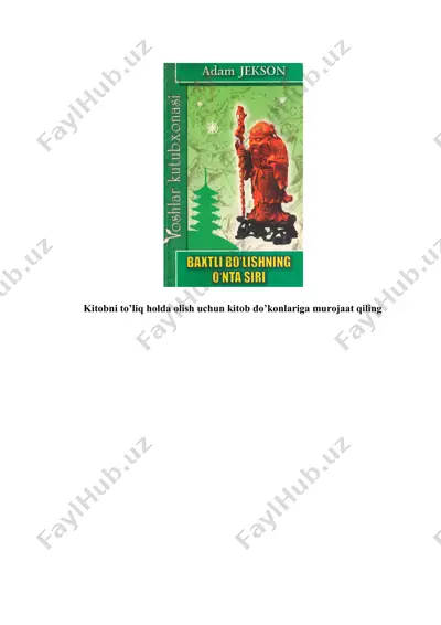 baxtli bo'lishning 10 siri — PDF