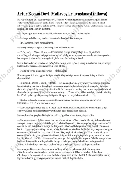 mallalar uyushmasi — PDF