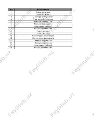8-sinf rus tili 4-chorak @e_baza_ishreja — XLSX