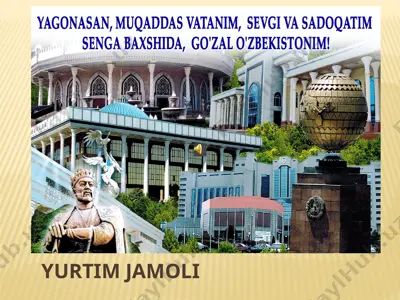 yurtim jamoli — PPTX