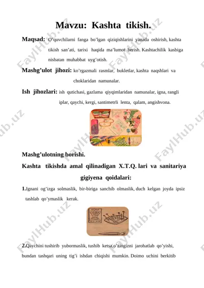 mavzu.kashta__tikish.__to'g — DOCX