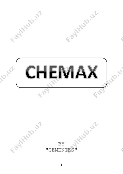 ma'lumotnoma (chemax) — PDF