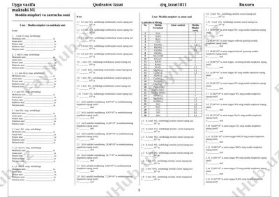 3.7-dars. modda miqdori va zarracha soni — DOCX
