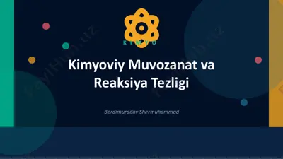 kimyo_muvozanat_tezlik — PDF