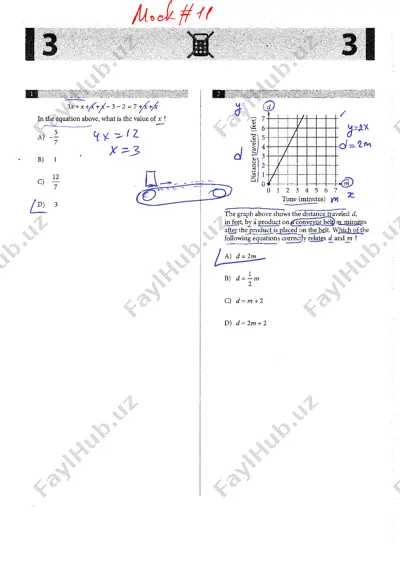 sat - mock test # 11-yechimi — PDF