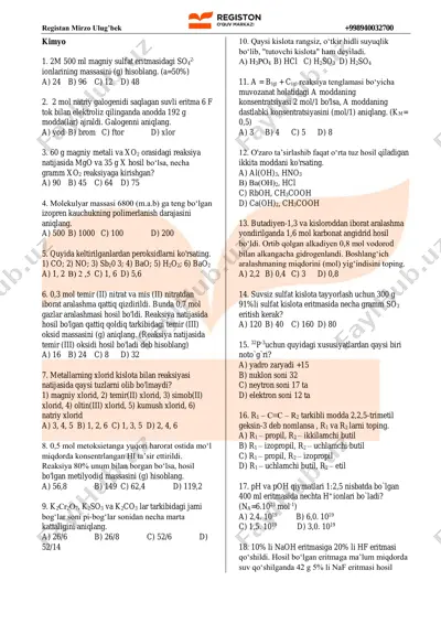 kimyo+biologiya — PDF