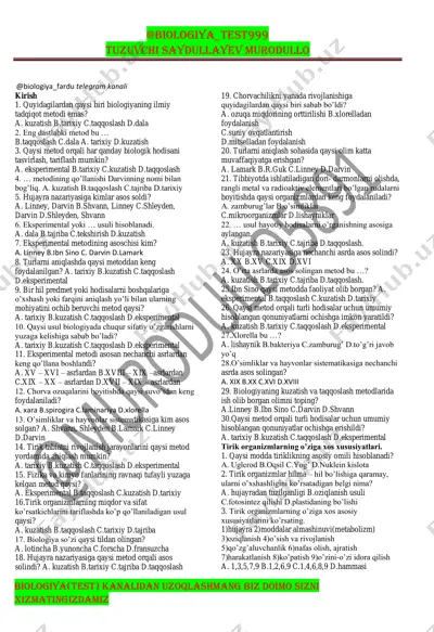 9-sinf mavzulashtirilgan test(1) — PDF
