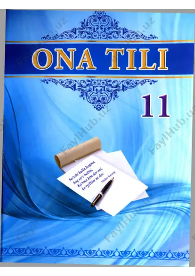 ona tili 11 — PDF