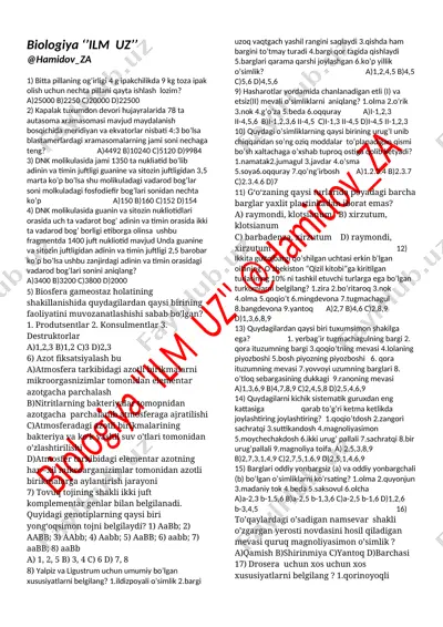 biologiya 'ilm uz' 2020.03.24 @hamidov_za-1 — DOCX