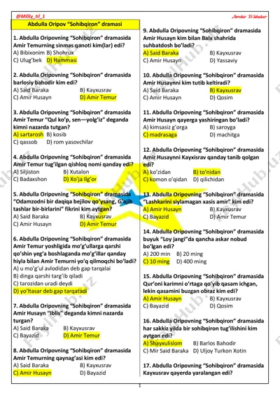 ''sohibqiron''_dramasidan_64_ta_test_javobli — PDF