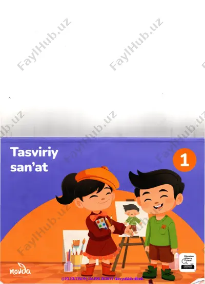 1-sinf tasviriy san'at (@elektron_darslikbot) — PDF