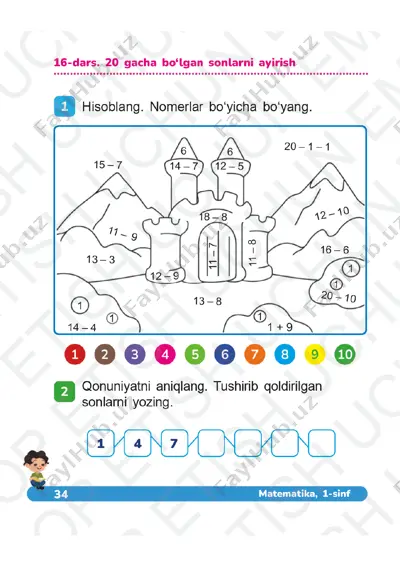 matematika daftar 1-sinf (2) 16-20-darslar — PDF