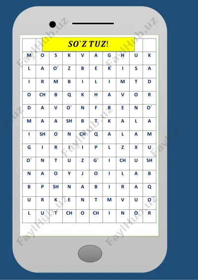 so`z tuz — PDF