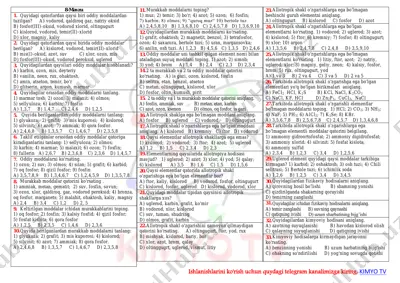 mavzu 8 (kimyoning asosiy tushunchalar) — PDF