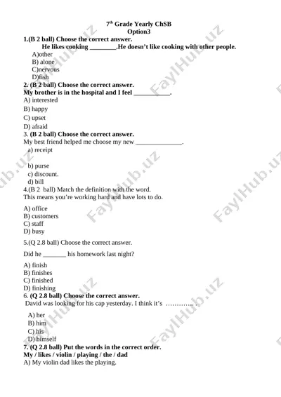 7-sinf.option 3 — DOCX