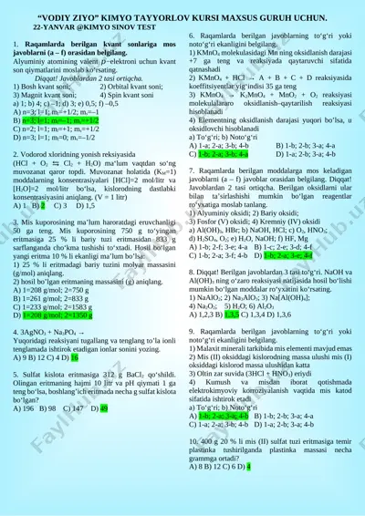 umumiy va anorganik kimyo 7 j-li — DOCX