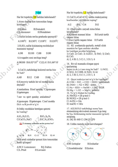 al-xorazmiy kimyo 7-8 sinf — PDF