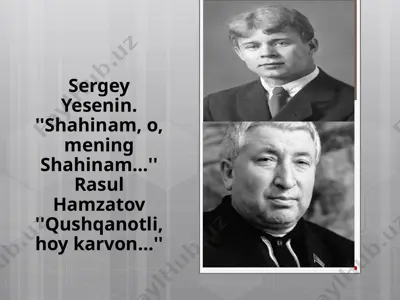 7_sinf_sergey_yesenin_''shahinam,_o,_mening_shahinam_''_rasul_hamzatov — PPTX