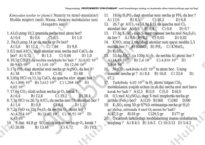 mavzulashtirilgan qo'llanma (900 ta test). 90-956-51-86 — PDF