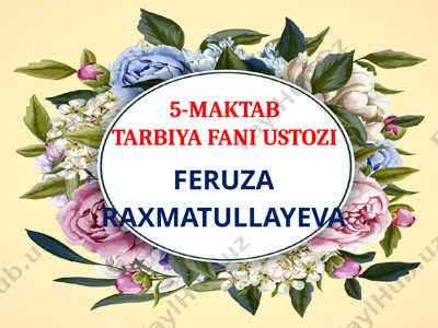 7.11 muomala uchun zarur odoblar — PPTX