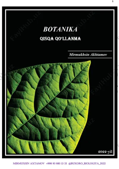 bot. qulay q.2024 100% tayyor 111 — PDF