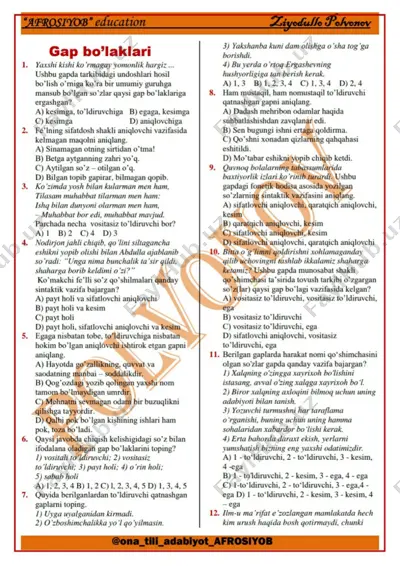 gap bo‘laklari. afrosiyob. 24.03.2021 — PDF