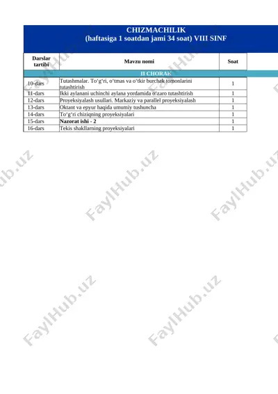 8_sinf_chizmachilik_2_chorak_trm — XLSX