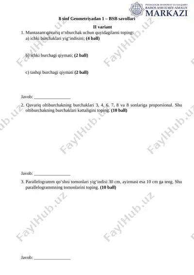 8_sinf_geometriya_1_chorak_2_variant_bsb_@summativ_formativ_baholash — DOCX