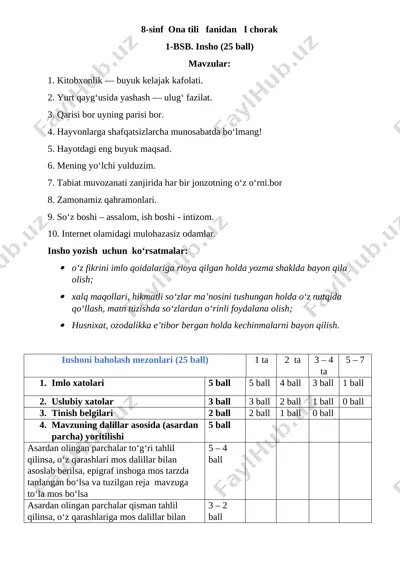 bsb 1_ona tili_8-sinf — DOCX
