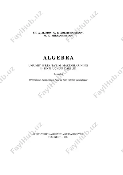 algebra_8_uzb — PDF