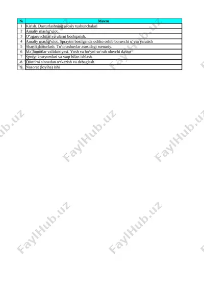 8-sinf informatika 1-chorak — XLSX
